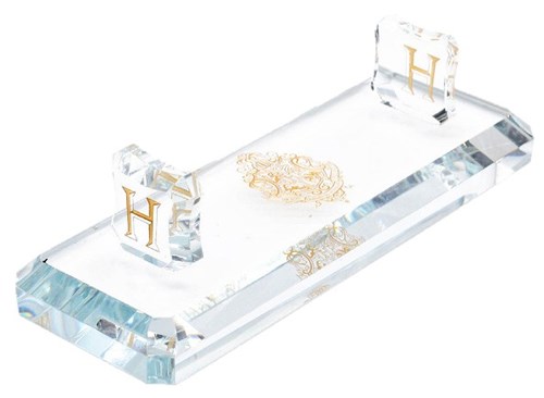 Présentoir à baguette Poudlard en verre Arribas - Harry Potter