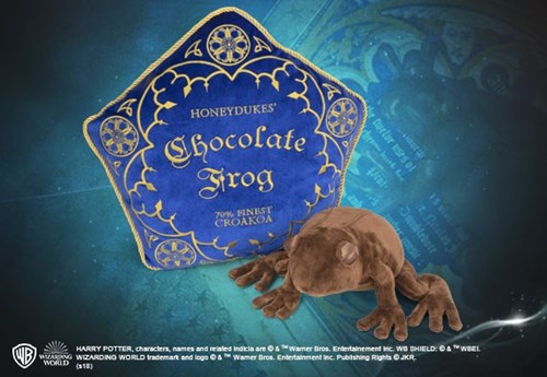 Coussin Chocogrenouille et peluche - Harry Potter