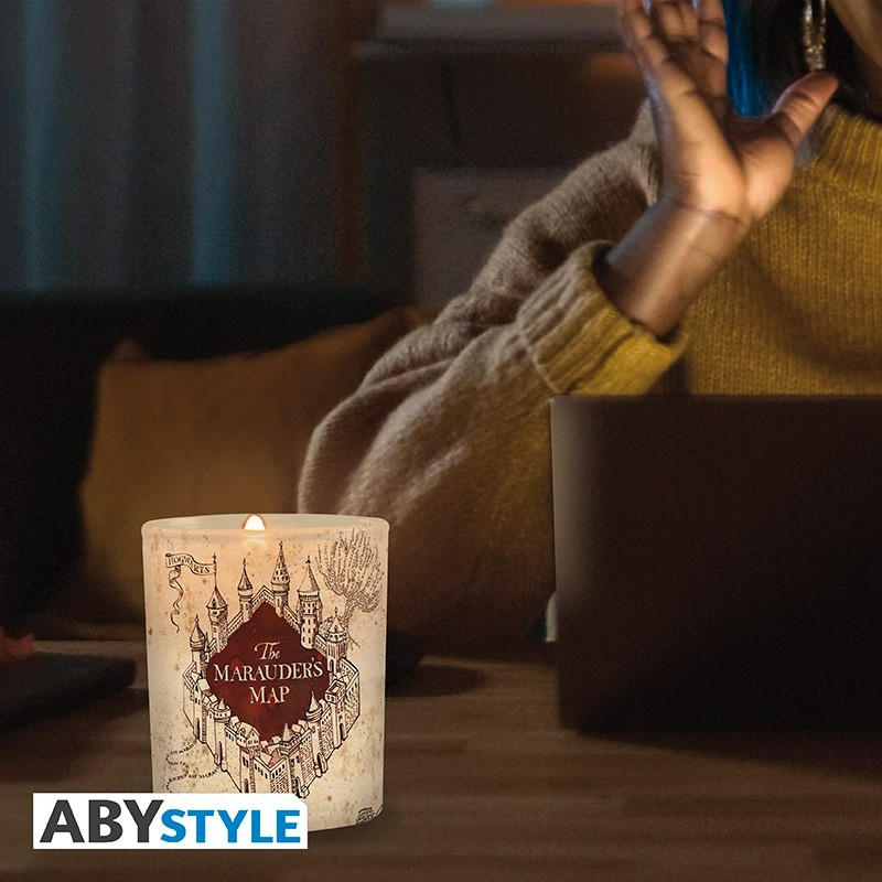 Bougie Carte du Maraudeur - Harry Potter