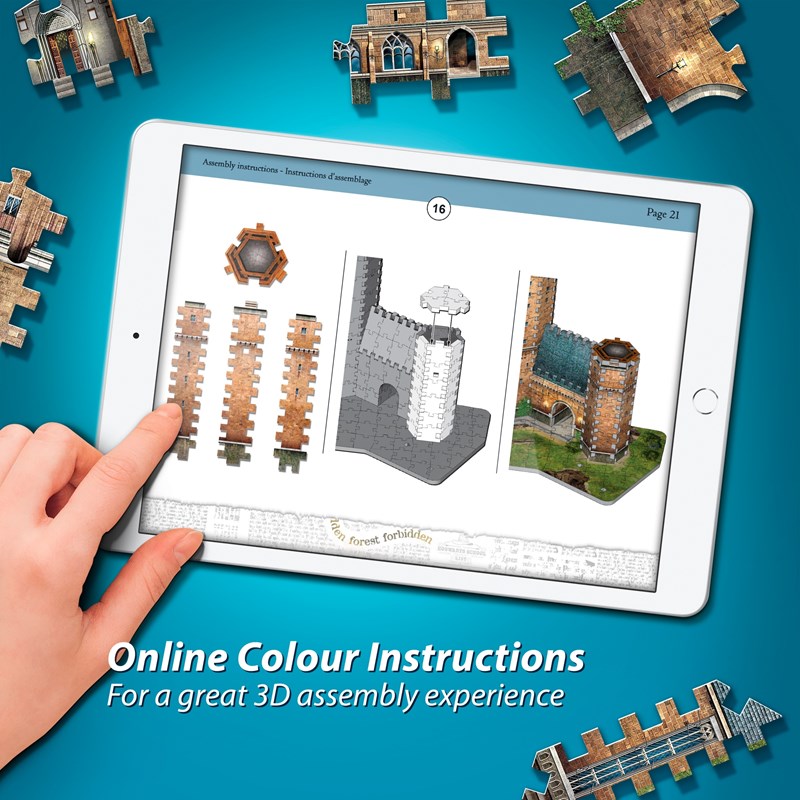 Puzzle 3D Grande Salle de Poudlard