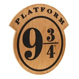 enseigne panneau bois platform voie 9 3-4 harry potter1 (2)