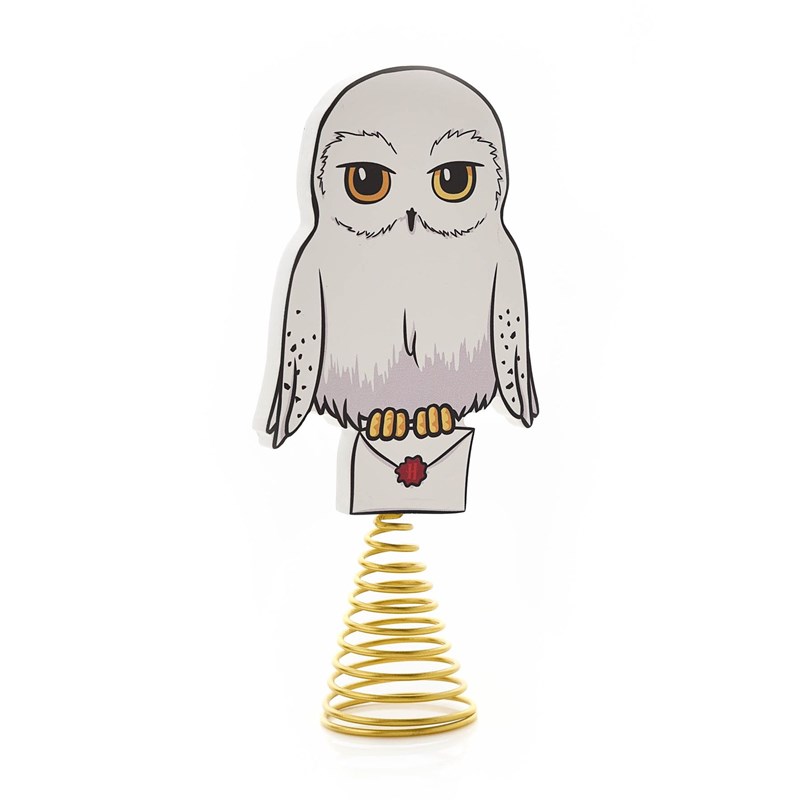 Cime sapin de Noël Hedwige - Harry Potter