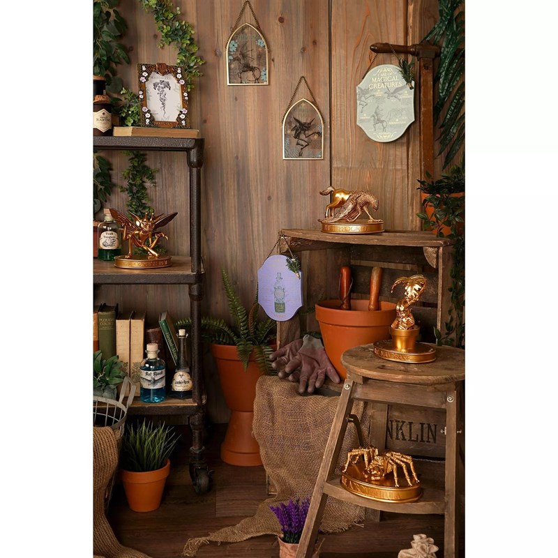 Plaque en bois Herbology Créatures Magiques - Harry Potter