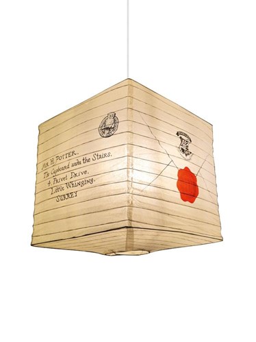 Lanterne abat-jour en papier lettre d'admission Harry Potter