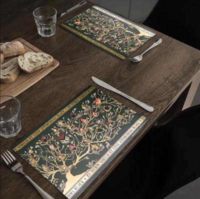 sets de table tapisserie famille black harry potter