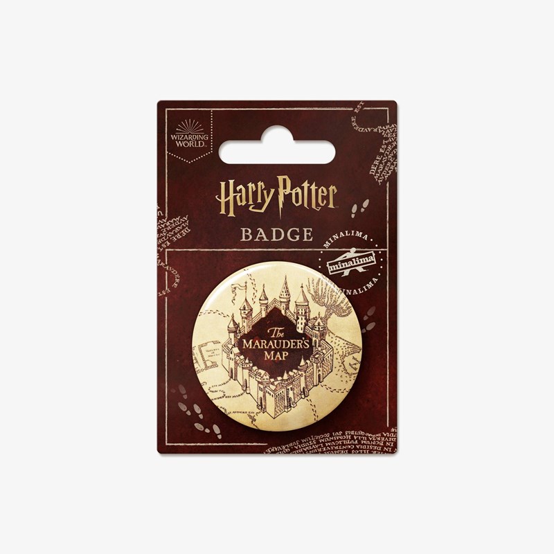 Badge Carte du Maraudeur Harry Potter - Couverture