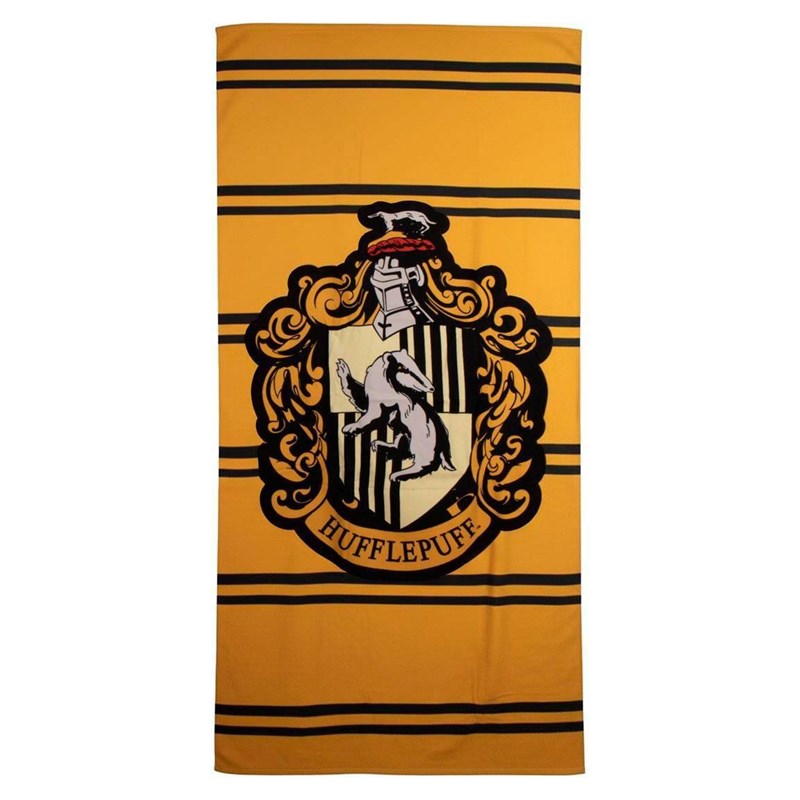 SERVIETTE DE PLAGE POUFSOUFFLE - HARRY POTTER