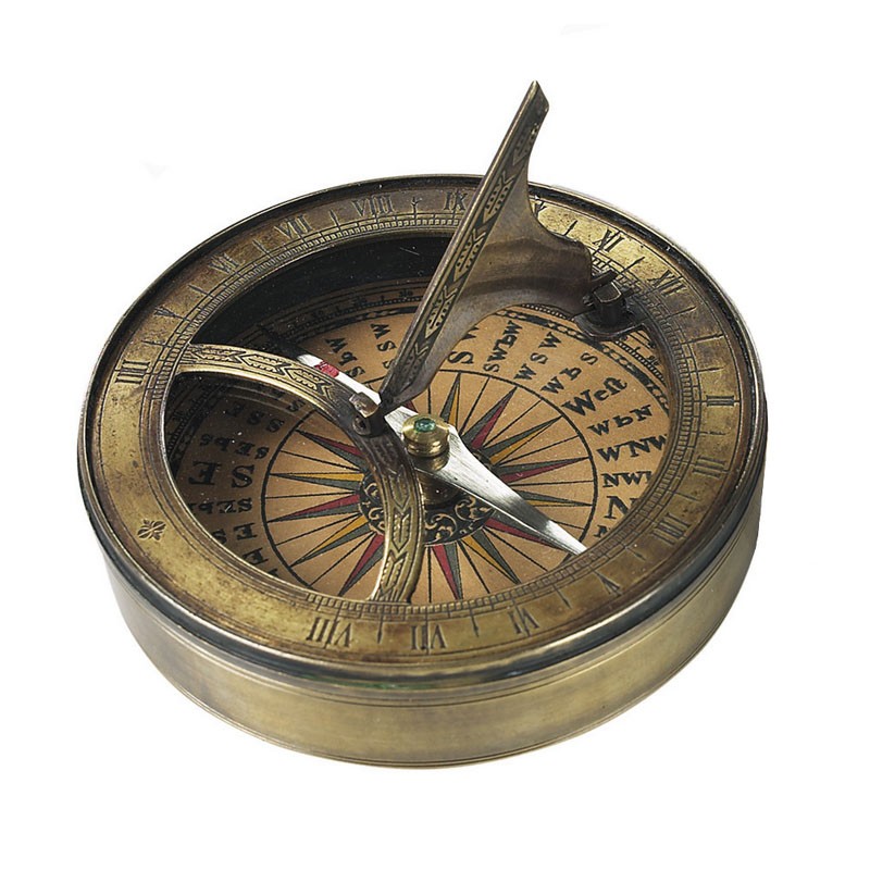 Boussole 18th C. Sundial