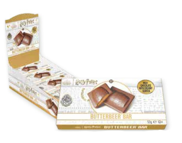 Barre chocolat fourrée crémeux Bière au Beurre - Harry Potter