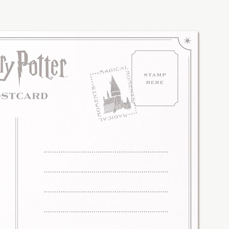 Carte postale Harry Potter par MinaLima - "... that's a real spell?"
