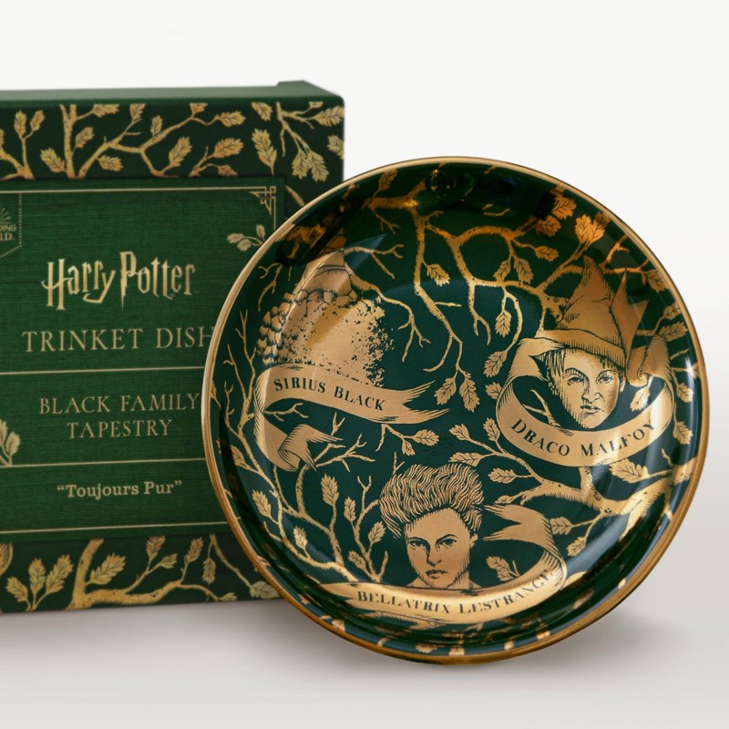 Vide-poche tapisserie Black MinaLima - Harry Potter
