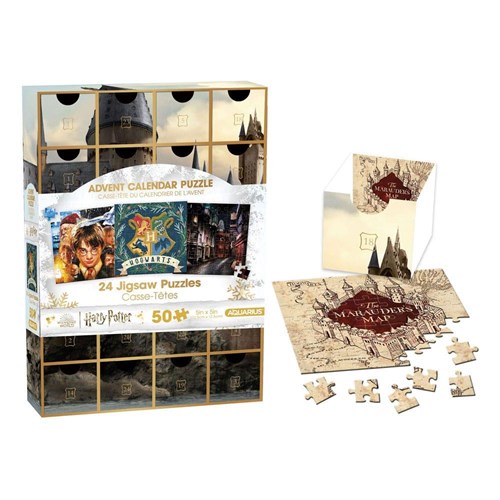 CALENDRIER DE L'AVENT - PUZZLES - HARRY POTTER