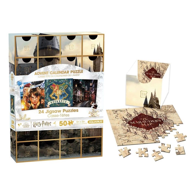 CALENDRIER DE L'AVENT - PUZZLES - HARRY POTTER