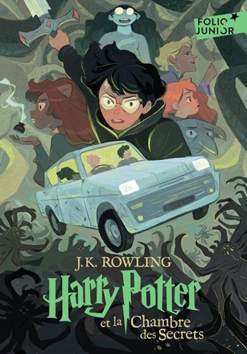 Harry Potter et la Chambre des Secrets  - Couverture édition 25 ans