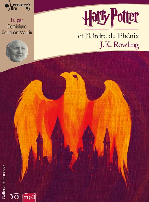 Harry Potter et l'Ordre du Phénix CD MP3 Livre Audio