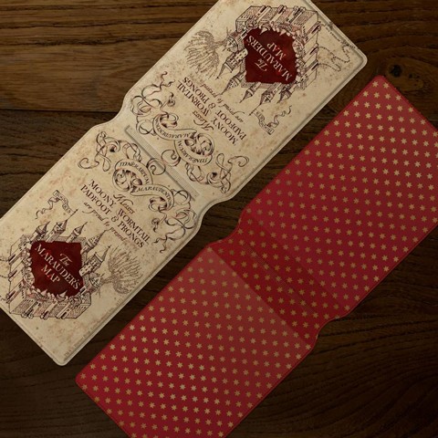 Porte-cartes Carte du Maraudeur