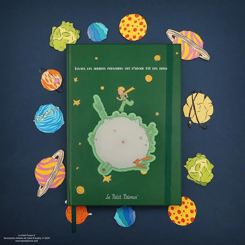 Carnet Rigide Astéroïde Rotatif – Le Petit Prince