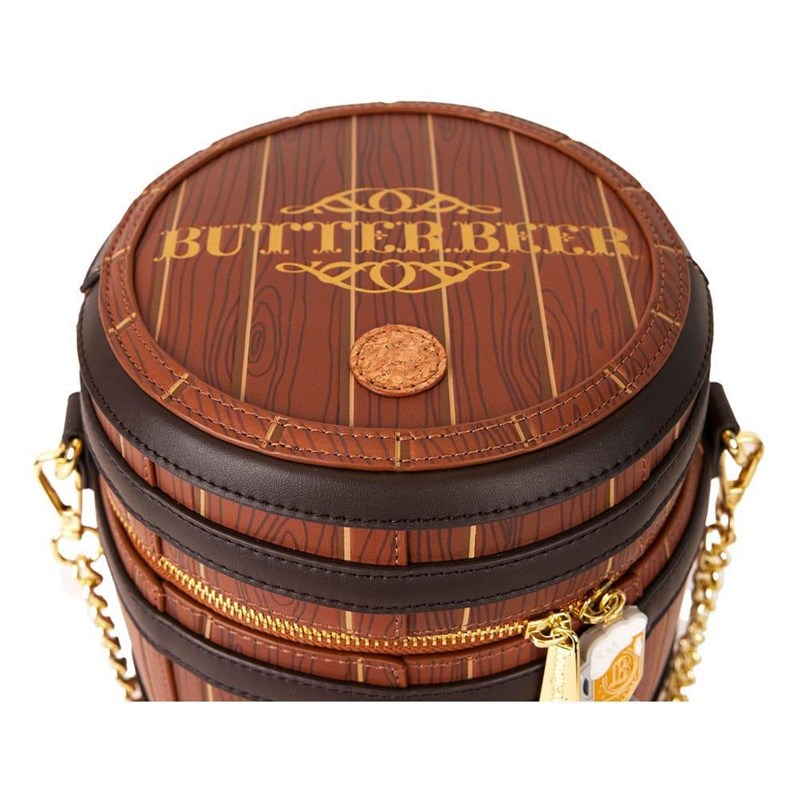 Sac bandoulière tonneau Bièraubeurre (Butterbeer) Loungefly - Harry Potter