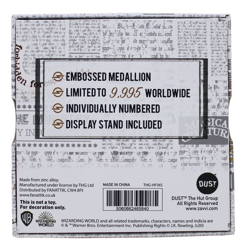 Médaille Magicobus éd. lim. 9995 ex. - Harry Potter