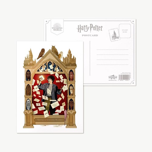 carte postale minalima magical moments you re a wizard harry potter1