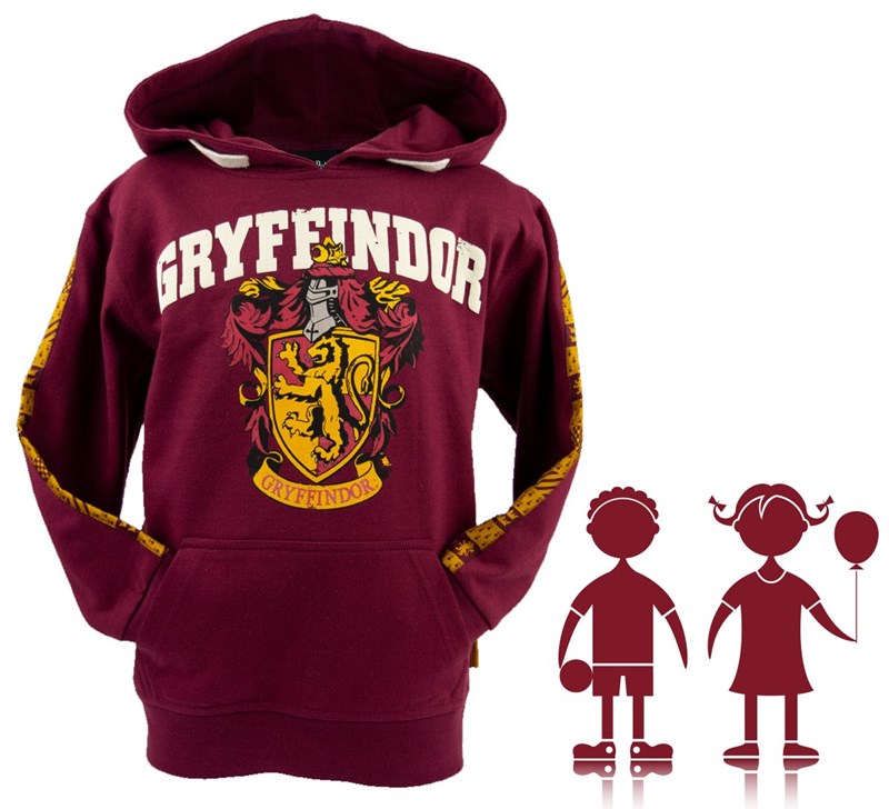 Sweat ENFANT à capuche Gryffindor (Gryffondor)