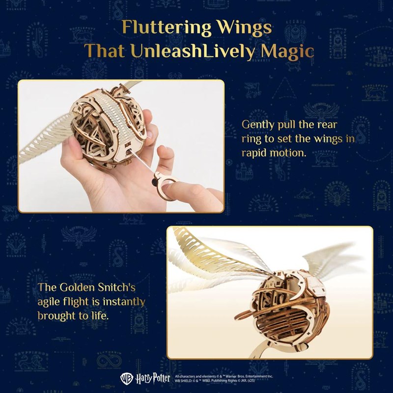 Puremind x Harry Potter Golden Snitch 1631