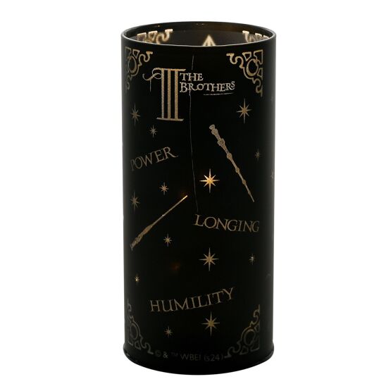 Lampe tube Reliques de la Mort - Morsmordre Harry Potter