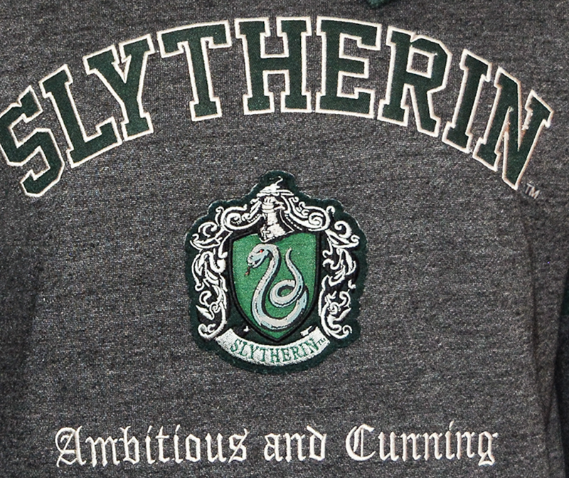 Sweat à capuche Slytherin (Serpentard) unisexe