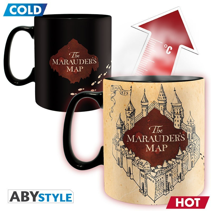 HARRY POTTER - Mug Heat Change - 460 ml - Maraudeur