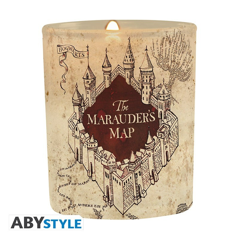 Bougie Carte du Maraudeur - Harry Potter