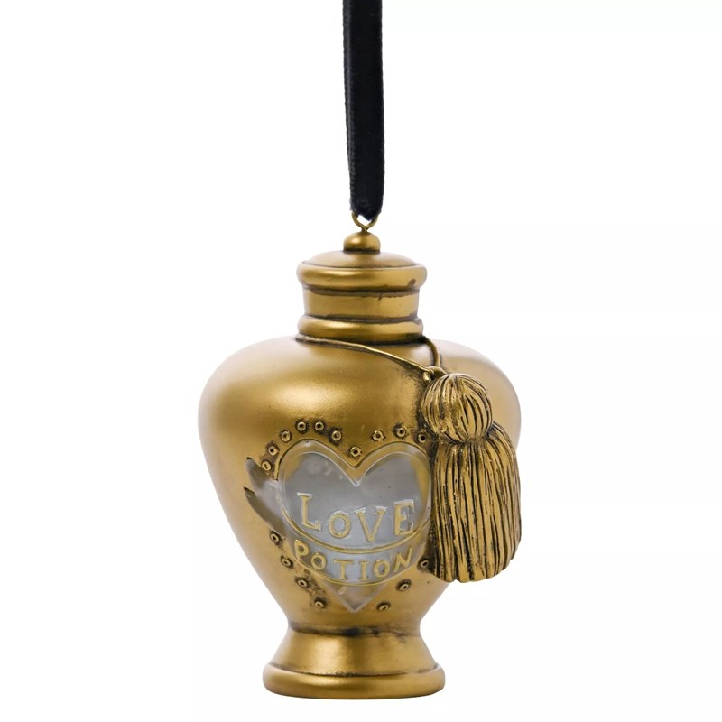 Suspension de sapin dorée lumineuse Love Potion - Harry Potter