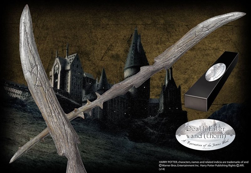 Baguette Mangemort (Epine) collector - Harry Potter