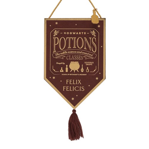 Plaque suspendue Potion Felix Felicis - Harry Potter