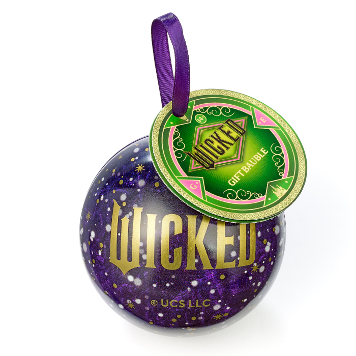 Boule de Noël Elphaba & collier Shiz University - Wicked
