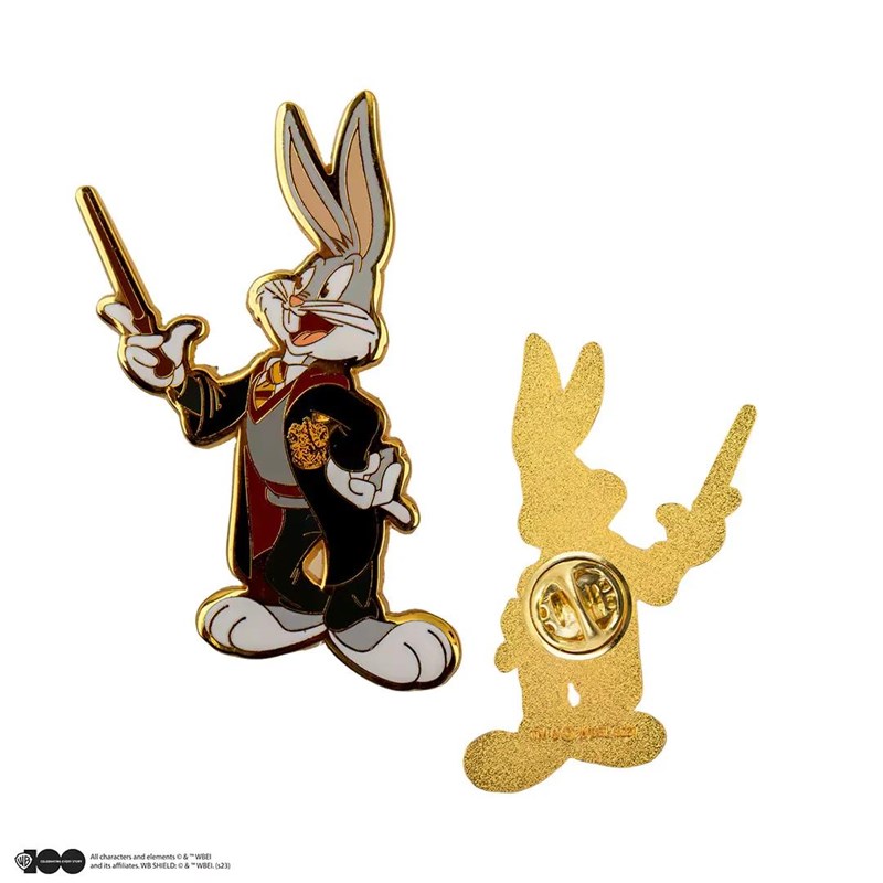 Set 2 pin's Looney Tunes à Poudlard - Harry Potter - WB 100th