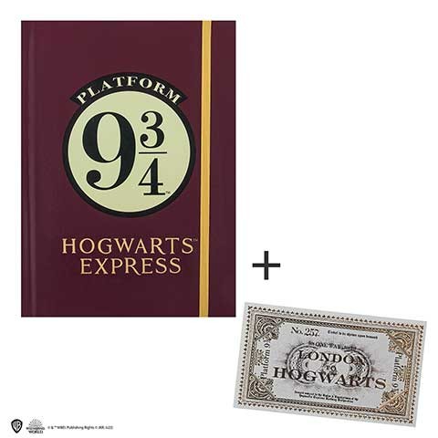Carnet rigide et marque-page Poudlard Express - Harry Potter