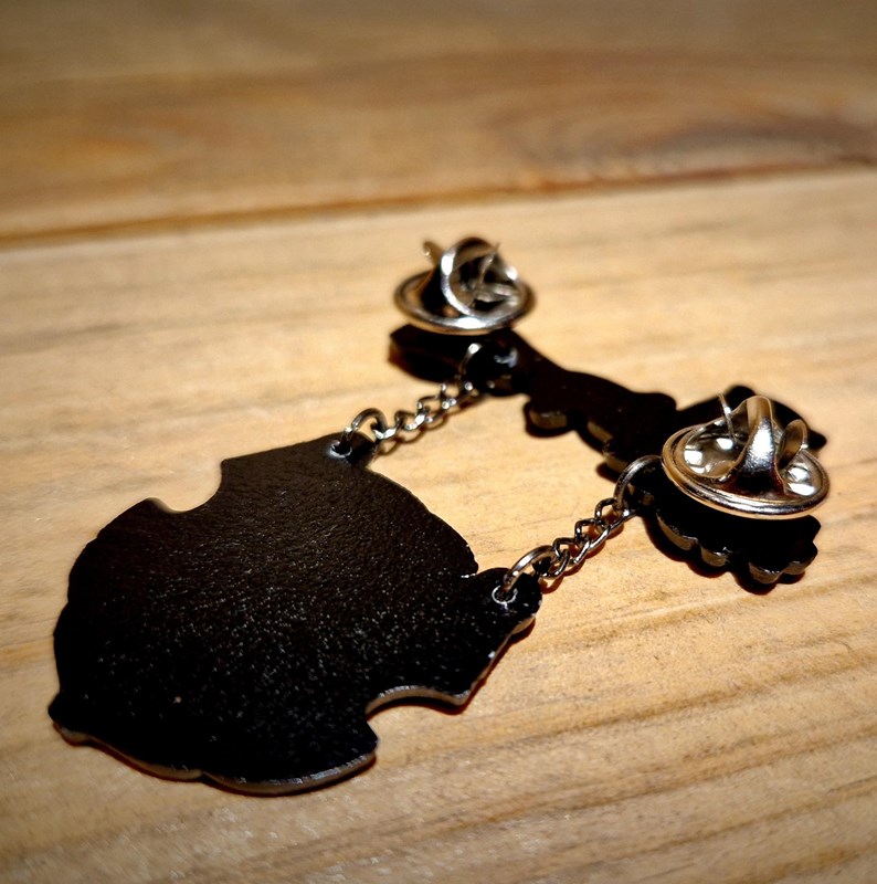 Pin's édition limitée "Pitchounet fait renaître Les 4 Maisons"