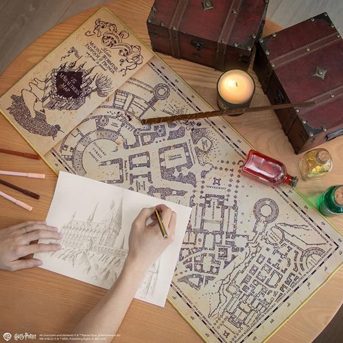Tapis de bureau Carte du Maraudeur - Harry Potter