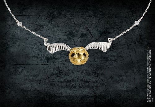 Pendentif vif d’or plaqué or 24 carats - Noble Collection - Harry Potter