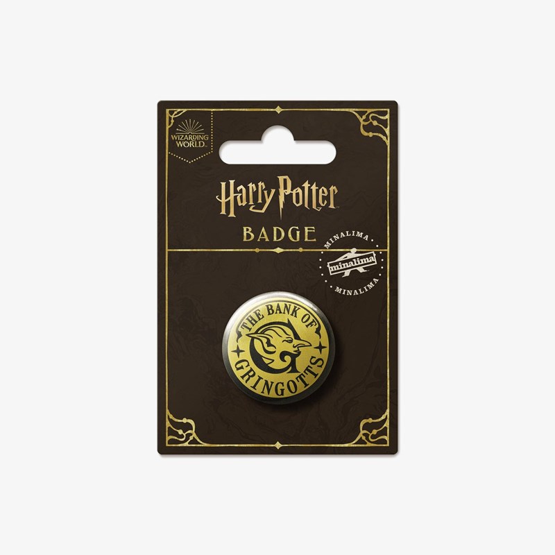 Badge Harry Potter MinaLima - Gringotts