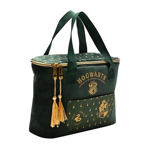 Sac à lunch velours Serpentard - Harry Potter