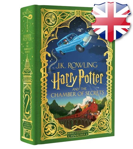 Harry Potter and the Chamber of Secrets (ENGLISH) - Illustré par MinaLima