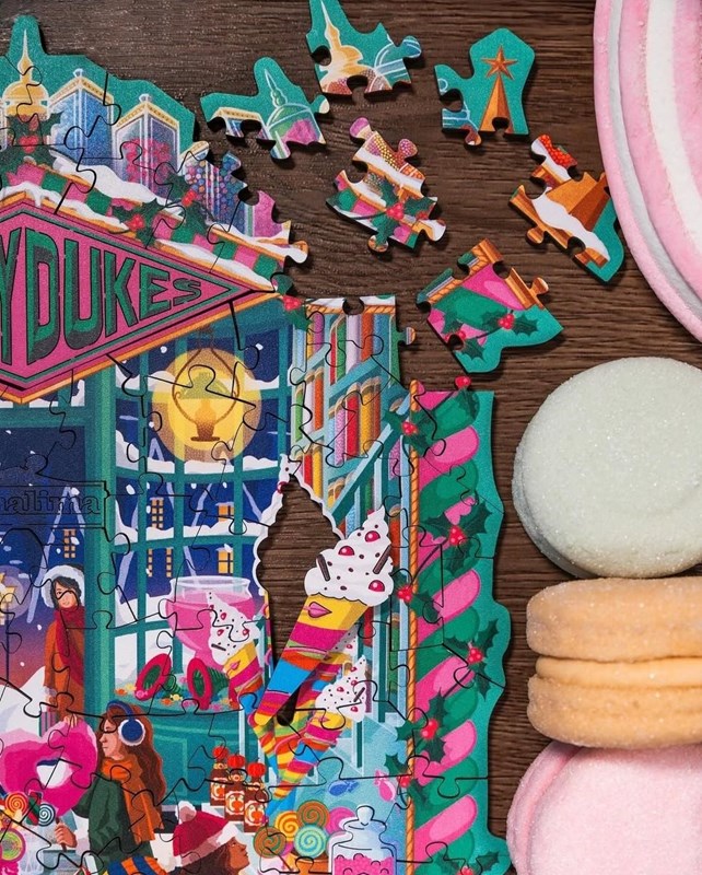 Puzzle en bois Honeydukes MinaLima - Harry Potter