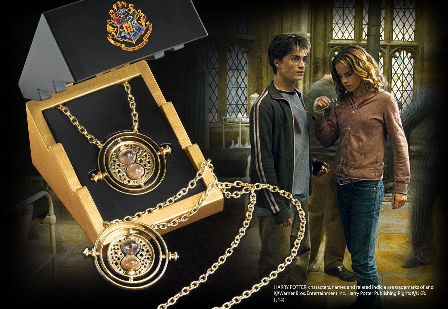Pendentif Retourneur de Temps - Noble Collection - Harry Potter