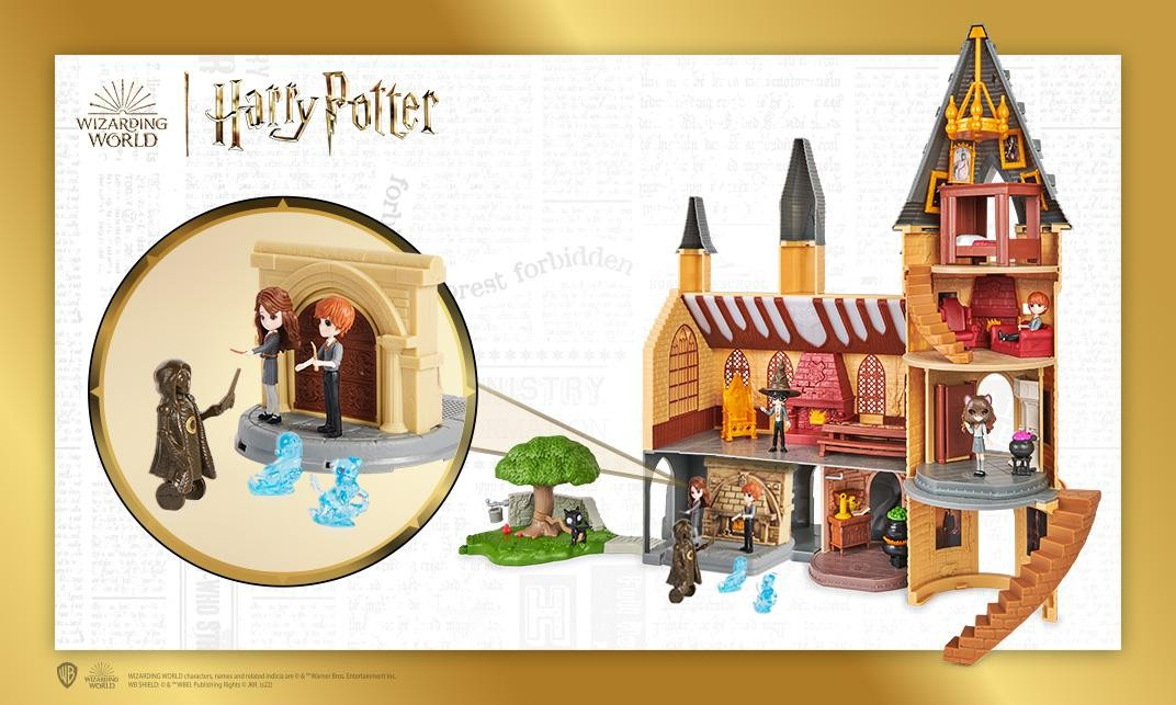 HARRY POTTER CHÂTEAU DE POUDLARD DELUXE MAGICAL MINIS WIZARDING WORLD