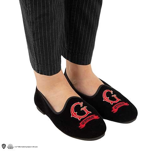 Funidelia - Chaussons Gryffondor Harry Potter - Licence Officielle - Taille 37-41 - Pour Fans