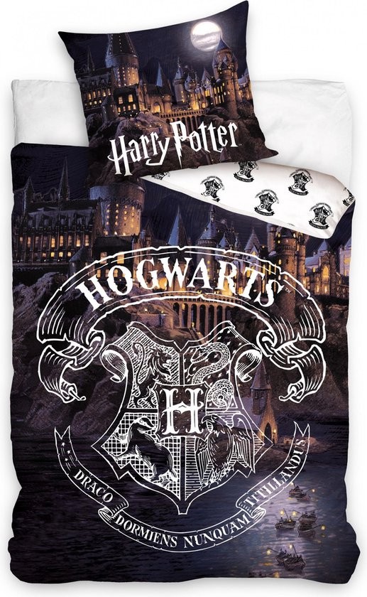 Parure de lit Harry Potter Poudlard - 1 personne