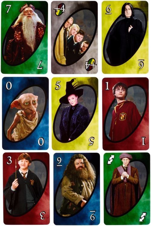 Jeu de cartes UNO Harry Potter