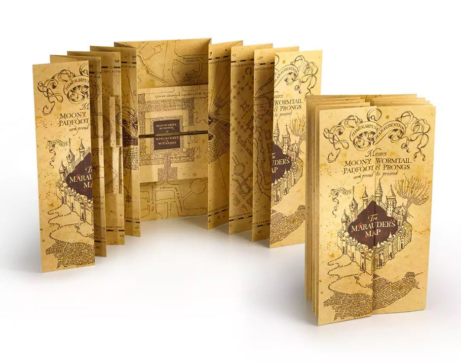 Harry Potter - Poster Carte Du Maraudeur (91,5 X 61 Cm) - Produits