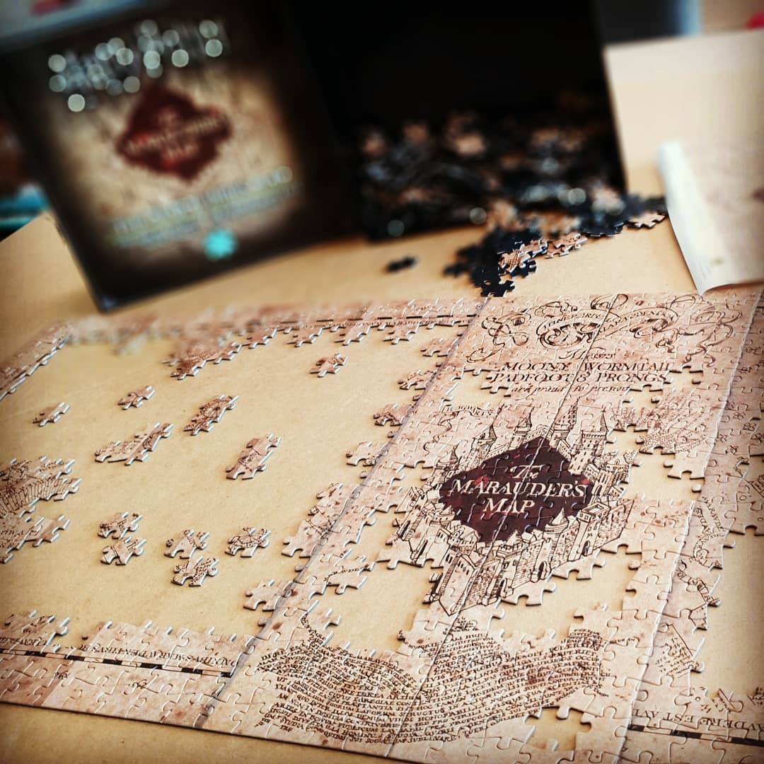 Puzzle Carte du Maraudeur - Noble Collection - Harry Potter